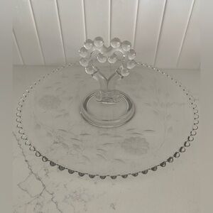 Imperial Candlewick Pastry/Sandwich Tray